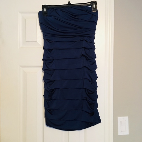 Speechless Strapless Dress - Picture 1 of 2